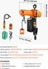 SucceBuy Elektrischer Kettenzug 1000 kg, 3 m Hubhöhe, 230 V Produktbild-Vorschau 7