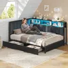 AODEMOKO Polsterbett Schlafsofa, Jugendbett mit Produktbild-Vorschau 1