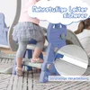 CDGlobal Rutsche für Kinder, 4 In 1 Kinderrutsche Schaukel Produktbild-Vorschau 5