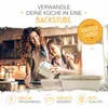KRUSTENZAUBER Emaille Brotbackfrom mit Deckel inkl. Gärkorb Produktbild-Vorschau 2