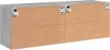 vidaXL TV-Wandschränke 2 Stk. Betongrau 60x30x41 cm Produktbild-Vorschau 10