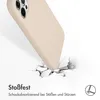 Accezz Liquid Silikoncase iPhone 12 (Pro) - Stone Produktbild-Vorschau 3