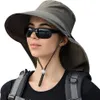Damen Herren Sonnenhut Rollbar Breitkrempige Gartenmütze Produktbild-Vorschau 1
