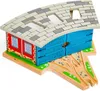 Bigjigs Rail Triple dépôt avec portes Voir les images du produit 3