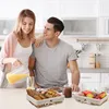 3er-Set Brotkörbe mit Stoffeinlage Produktbild-Vorschau 3