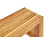 BELIANI Zahradní lavička světlé akáciové dřevo 105 cm Náhled obrázku produktu 6