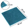 WohnDirect Badematte PARIS Petrol 45x45cm Produktbild-Vorschau 2