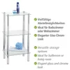 WENKO Wand Regal YAGO 3 Glas Ablagen Badezimmer Gäste WC Produktbild-Vorschau 3