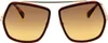 Max Mara Sonnenbrille MM0060 48F 64 Damen Braun Produktbild-Vorschau 2