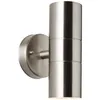 BRILLIANT silberne Wandleuchte JANDY| Up/Down Light | mit Produktbild-Vorschau 3