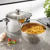 BEYOND® Edelstahl Nudeltopf 24 cm | mit Deckel Produktbild-Vorschau 3
