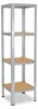 shelfplaza HOME 155x45x45 cm scaffale pesante in zincato Anteprima dell’immagine prodotto 1