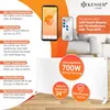 KESSER® Infrarotheizung Energiesparend Infrarot 2in1 Produktbild-Vorschau 2