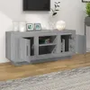 vidaXL TV skříňka Grey Sonoma 102x35x45 cm Dřevěný materiál Náhled obrázku produktu 3