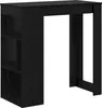 Maison Exclusive - Bartisch Schwarz Eichen-Optik 102 x 50 x Produktbild-Vorschau 2