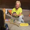 Drewniany stojak na karty do gry GICO o długości 33 cm - Podgląd zdjęcia produktu 3