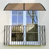 Vordach 60x100cm für die Haustür und Terrasse Überdachung Produktbild-Vorschau 2