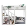 SUNFECILI Etagenbett 140x200 cm,Hochbett 140x200,Kinderbett Produktbild-Vorschau 5