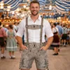 Pantaloni corti in pelle tradizionale da uomo PAULGOS - HK3 Anteprima dell’immagine prodotto 11