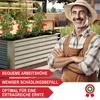 ONBEST Hochbeet Stahl | inklusive Werkzeug und Handschuhe | Produktbild-Vorschau 5