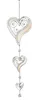 Dekohänger HEARTS mit 3 Herzen in Tiffany Optik L. 70cm Produktbild-Vorschau 2