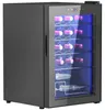 HOMCOM Frigorifero per vino da 20 bottiglie, 53 L, 5-18 °C, Anteprima dell’immagine prodotto 1