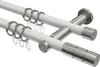 Interdeco Gardinenstange / Vorhangstange Weiß / Produktbild-Vorschau 1