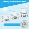 COSTWAY 6-in-1 Kinder-Tisch & Stuhl Set, Kindersitzgruppe Produktbild-Vorschau 5