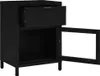 The Living Store Nachttische 2 Stk. Schwarz 40x30x54,5 cm Produktbild-Vorschau 7