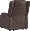 vidaXL Massagesessel mit Aufstehhilfe Elektrisch Braun Produktbild-Vorschau 5