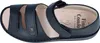 Sandali comfort da uomo in nero Anteprima dell’immagine prodotto 27