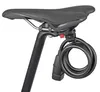 KLICKfix Sattel Adapter mit Seilschloss Halter, Schwarz, Produktbild-Vorschau 2