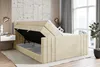 ALTDECOR Boxspringbett mit Fußteil, 2 Matratzen und Topper Produktbild-Vorschau 3