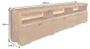 riess-ambiente TV-Board GRAND 180cm braun massives Produktbild-Vorschau 7