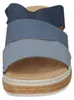Rieker Damen Pantolette Plateau und Keilabsatz in Korkoptik Produktbild-Vorschau 17
