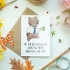 Mr. & Mrs. Panda Grußkarte Fest Kollege - Weiß - Geschenk, Produktbild-Vorschau 3
