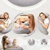Stillkissen 190x30 XXL | Füllung EPS Mikroperlen | Bezug Produktbild-Vorschau 2