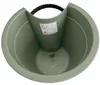 Benza Regenrohr Blumentopf Grün – 3er-Set – Ø 23,5 x 21 cm Produktbild-Vorschau 6