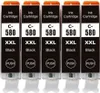 5 cartouches d'encre compatibles avec Canon PGI-580 PGBK Voir les images du produit 1