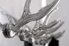 Appendiabiti da parete in look antler in argento Anteprima dell’immagine prodotto 4