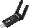 Externí síťový adaptér WI-FI USB 3.2 WiFi 1300Mbps 2,4GHz Náhled obrázku produktu 1