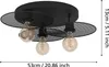 EGLO Deckenlampe Ikeston, 3-flammige Deckenleuchte, Produktbild-Vorschau 4