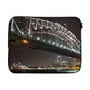 MuchoWow® Laptop Hülle 17 Zoll Laptoptasche Brücke - Nacht Produktbild-Vorschau 1