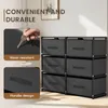 Verdego Kommode mit 6 Stoffschubladen, 80x26x67cm Produktbild-Vorschau 7