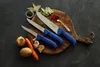 Couteau à écorcer de 15 cm, couleur bleue Voir les images du produit 4
