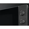 A close-up shot of the control panel of a black microwave oven. Produktbild-Vorschau