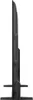 Side view of a black flat-screen television on a stand. Voir les images du produit
