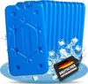 NEMT 12x flacher Kühlakku 400 ml Kühlakkus 25x14x1,4cm Produktbild-Vorschau 1
