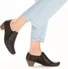 Rieker Damen Pumps Leder Hochfront geschlossen Gummizug Produktbild-Vorschau 35