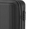 A close-up view of a black suitcase. Náhľad obrázku produktu